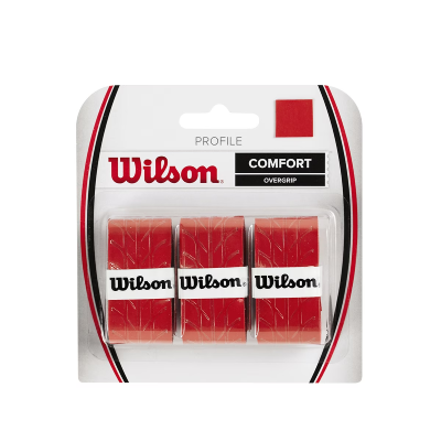 Pack 3 Wilson Profile Comfort Red Overgrips