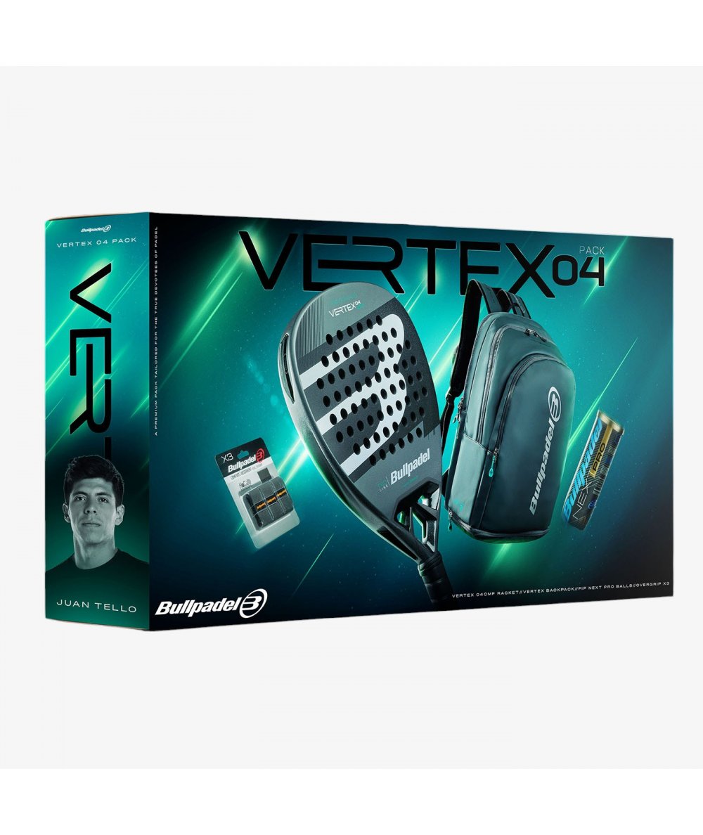 Pack Bullpadel Vertex 04 Comfort 2025